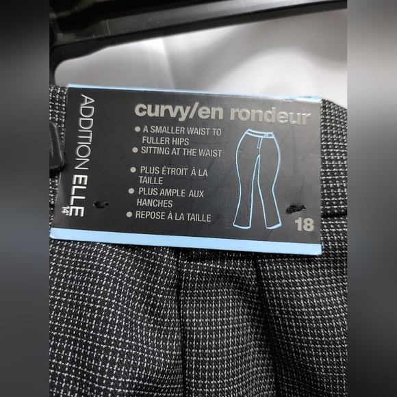 Addition Elle Curvy Straight Leg Dress Pants Size 18. NWT - Picture 4 of 7